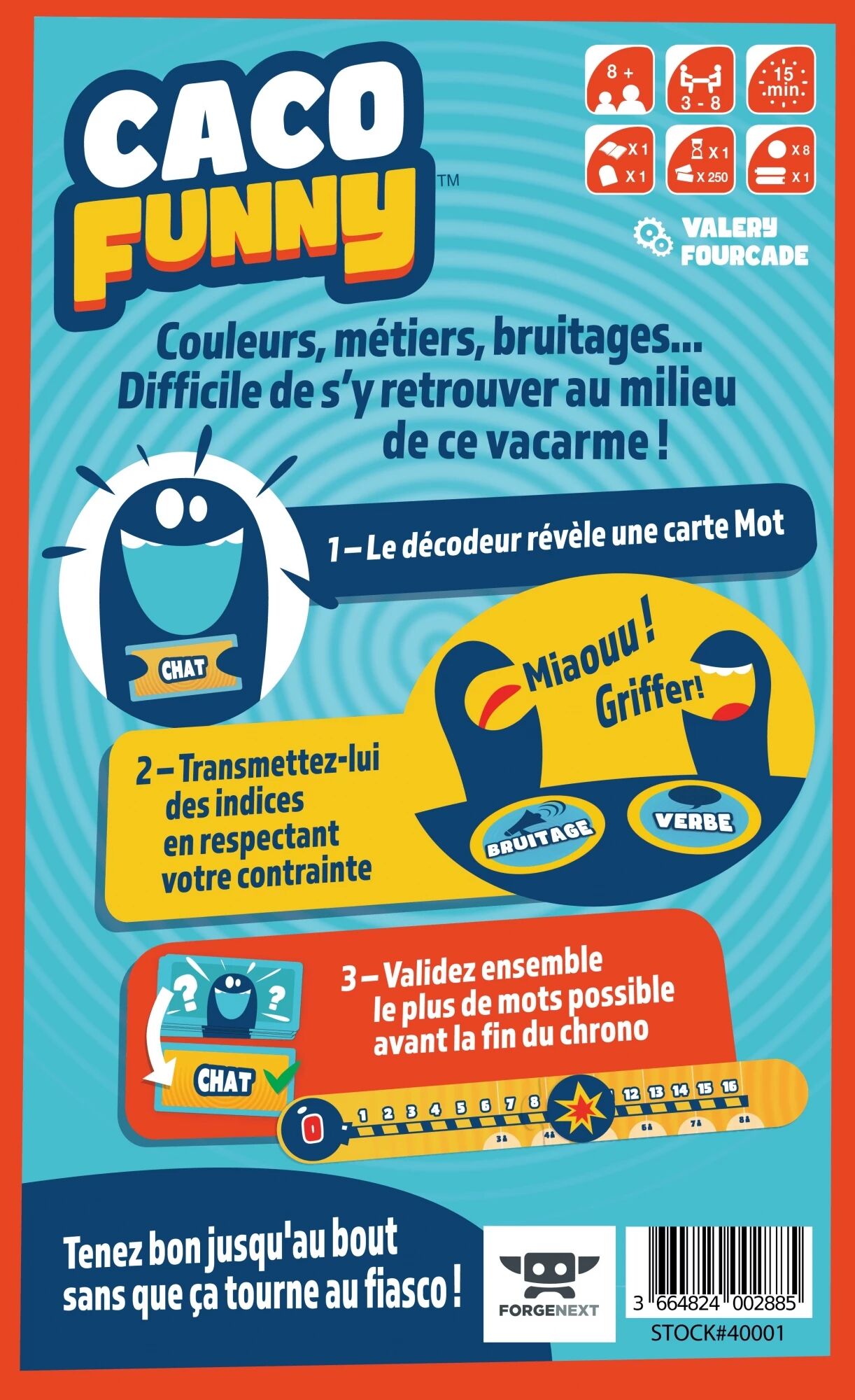 Caco Funny — le jeu installe (vue 2)