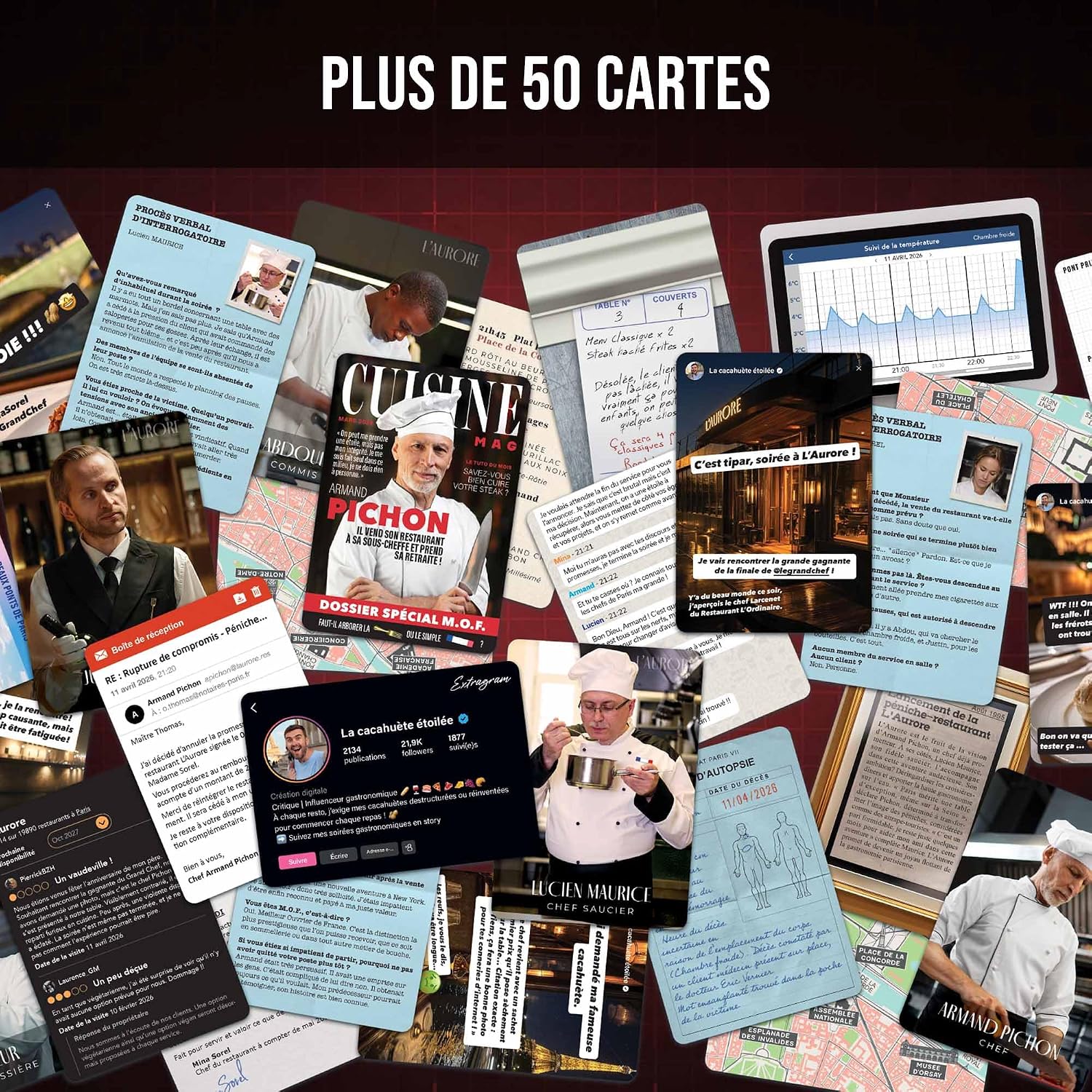 Dossiers Criminels Pocket : Qui a tué Armand Pichon ? — le jeu installe (vue 2)
