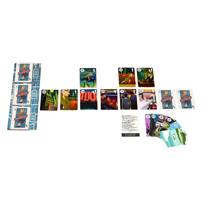 Fugitif — le jeu installe (vue 1)