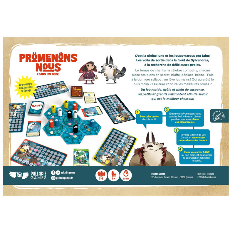 Promenons-nous — le jeu installe (vue 1)