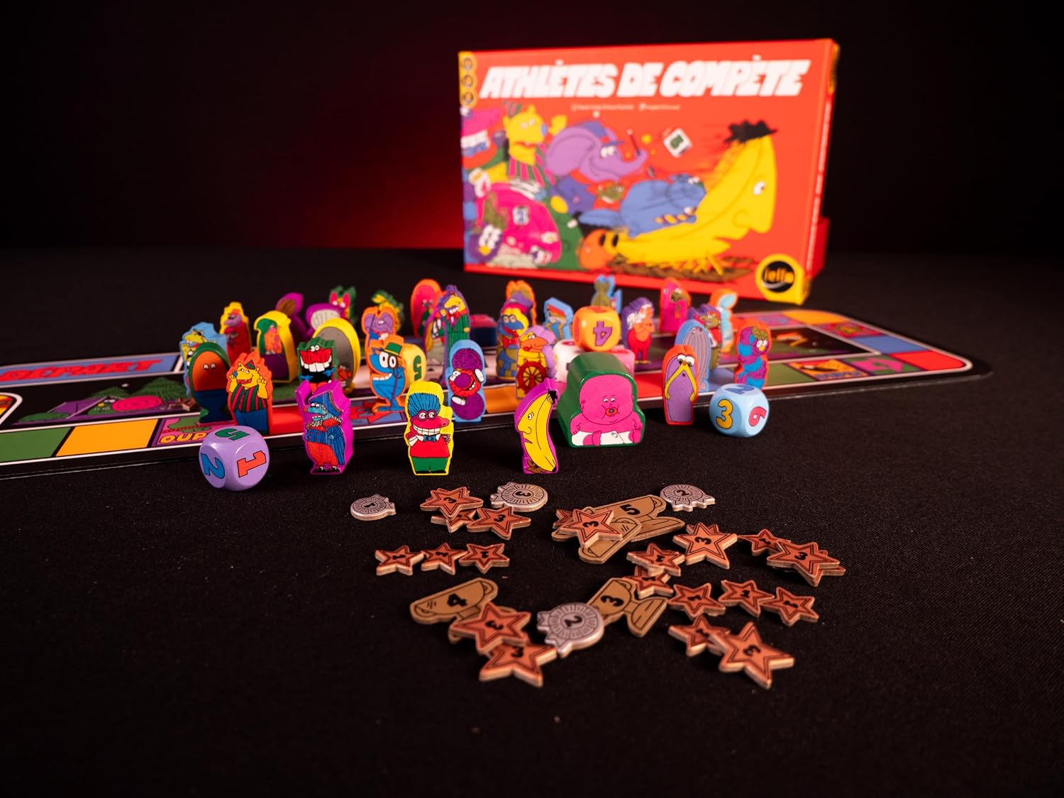 Athlètes de Compète — le jeu installe (vue 1)