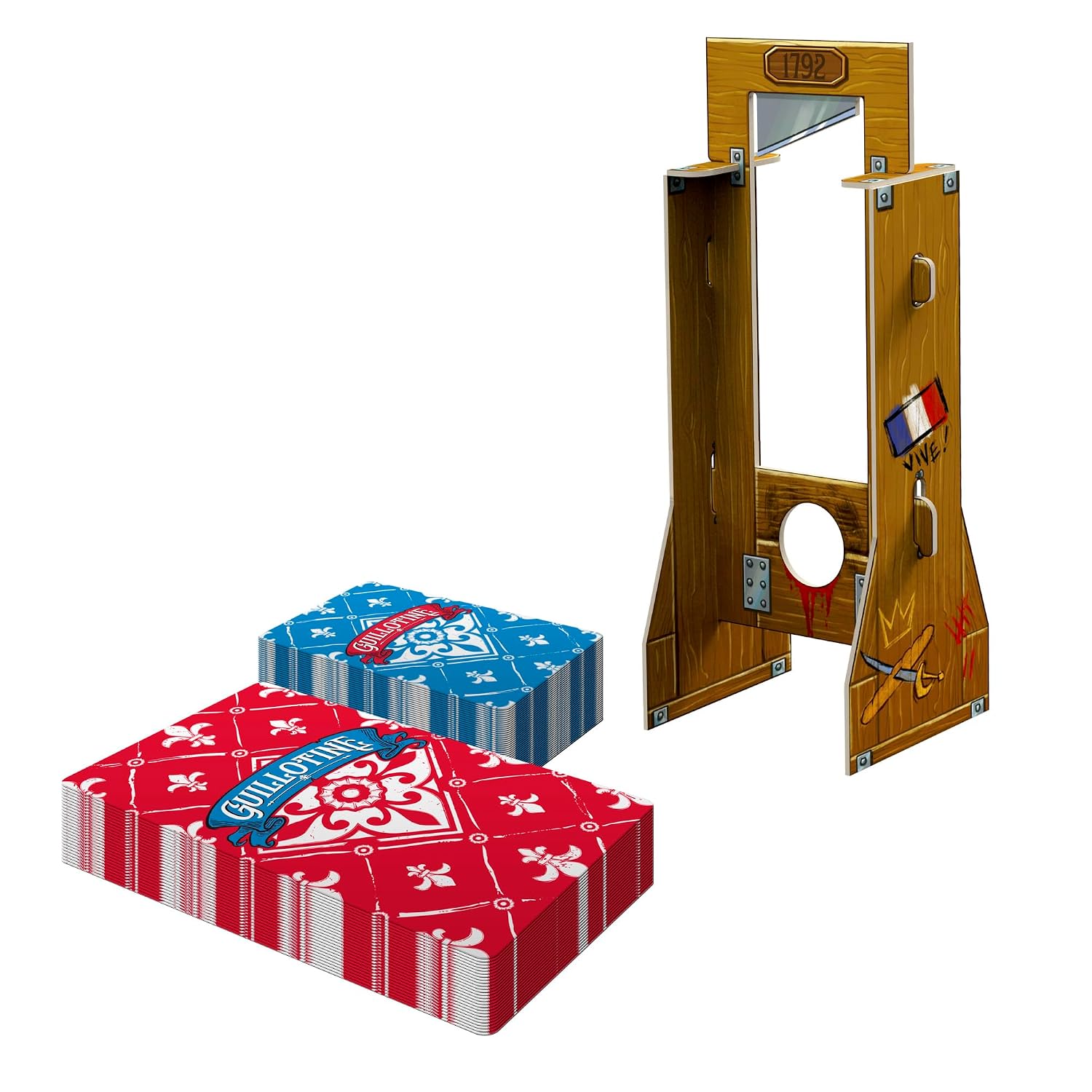 Guillotine — le jeu installe (vue 3)