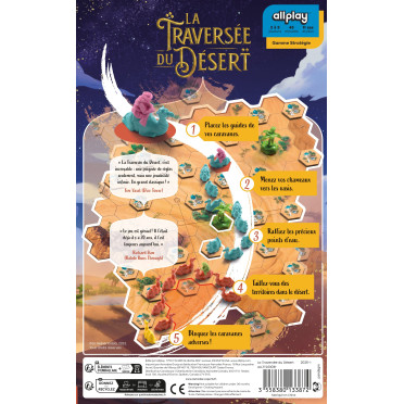 La Traversée du Désert — le jeu installe (vue 3)