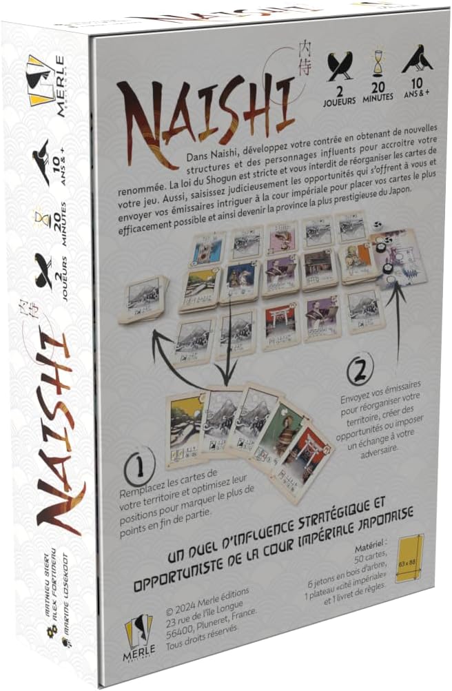 Naishi — le jeu installe (vue 1)