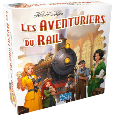 Les Aventuriers du Rail — illustration de l'article Catane ou Les Aventuriers du Rail : lequel choisir pour débuter ?
