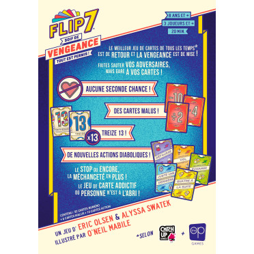 Flip 7 Soif de Vengeance — le jeu installe (vue 1)